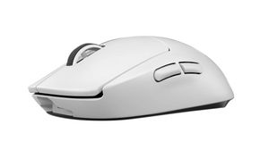 Bezprzewodowa mysz gamingowa PRO X 25600dpi Optyczne Oburęczne Biały