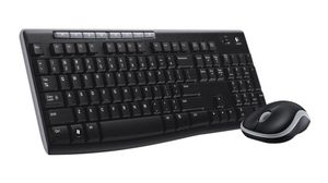 Tastatur, K270, US-Englisch, QWERTY, USB, Wireless