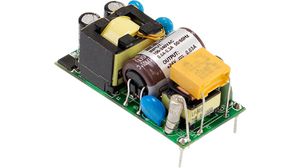 1 Output Embedded Switch Mode Power Supply Medical Approved 15W 15V 1A