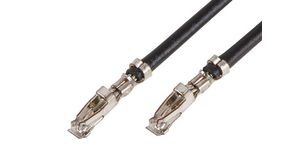 Předkrimpovaný kabel, Micro-Lock Plus Samice - Micro-Lock Plus Samice, 225mm, 22AWG