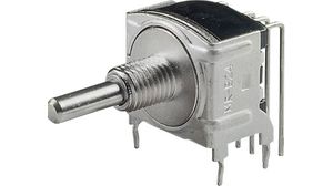 Rotary Switch, Poles = 2, Positions = 3, 45°, Panel Mount