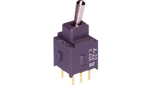 Subminiature Toggle Switch ON-ON 100 mA 2CO