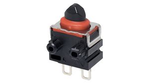 Micro Switch D2EW, 100mA, 1NO, Pin Plunger, Press-Fit