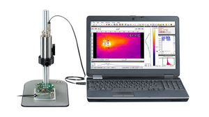 Mikroszkópos infravöröskamera-készlet, -20 ... 900°C, 80Hz, IP67, 80mK