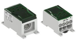 OJL Connector, Screw, 1 Poles, 1kV, 425A, 2.5 ... 240mm², Green / Grey