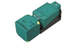 Inductive Block-Style Proximity Sensor, 15 mm Detection, PNP Output, 10 ... 30 V dc, IP68, IP69K