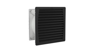 Filtrační ventilátor, černý, 445m?/h, 230V