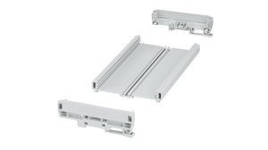 DIN-Rail Enclosure Kit UM-BASIC, 204x40x128mm, PVC