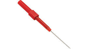 Sonda back-pinning flessibile, rossa, Con misurazione dal retro, Rosso