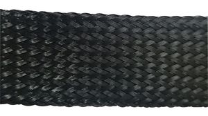 Braided Cable Sleeves 25 ... 55mm PET Black