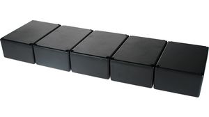 Potting Box 49.5x73.5x28mm Black ABS IP54