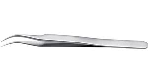 Tweezers Precision Stainless Steel Bent / Fine / Sharp / Strong 115mm