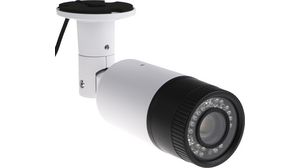 Analoge camera voor binnen/buiten, 70m, Fixed, 1/2,9" CMOS, 1920 x 1080, Wit