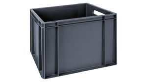 Aufbewahrungsbehälter, 30 L, 400x300x325mm, Grau