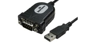 USB to Serial Converter, RS-232, 1 DB9 mâle