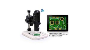 Digital Microscope US Type A Plug 154x165x44mm 3 MPixel / 5 MPixel / 8 MPixel / 12 MPixel 10 ... 230x USB 2.0 / Wi-Fi