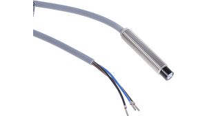 Induktiver Sensor PNP, Schliesserkontakt (im Normalzustand geöffn.) 2kHz 30V 15mA 4mm IP68 Kabel, 2 m