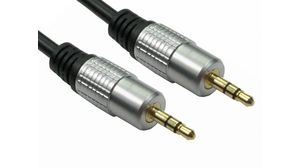 Audio Cable, Stereo, 3.5 mm Jack Plug - 3.5 mm Jack Plug, 10m