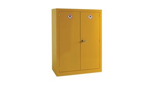 Hazardous Substance Cabinet, Lockable Doors, 70kg, 560mm x 1m x 1.5m