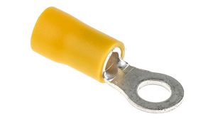 Ring Terminal, Yellow, M5, 2.5 ... 6mm², Pack of 100 pieces