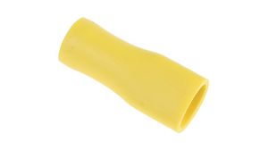 Spade Connector, Insulated, 2.5 ... 6mm², Socket, Pack of 100 pieces