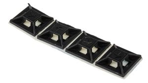 Kábelkötöző-tartó 3.2mm Fekete Poliamid 6,6 50 darabos csomag
