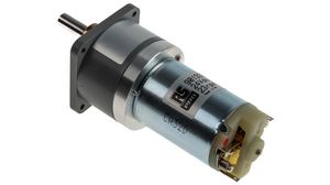 Brushed DC Motor with Gearbox 210:1 24V 600Nmm 108mm