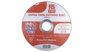 Extra Thin Cutting Disc, 125mm, Pack of 5 pieces