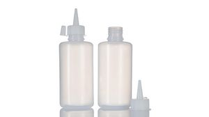 Dispenser Bottle, Squeeze, 250ml, Low Density Polyethylene (LDPE), Transparent Pack of 10 pieces
