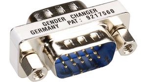 HD Mini Gender Changer, D-Sub 15-Pin Plug / D-Sub 15-Pin Plug