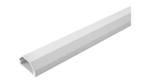 Wand-Kabelkanal Aluminium Weiss 1.1m