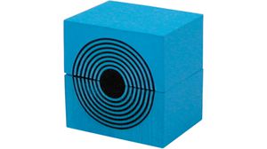 Cable Grommet with Core, 9.5 ... 32.5mm, Cable Entries 1, Blue