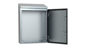 Wall Mount Enclosure AFS 400x800x1200mm Stainless Steel Light Grey IP66