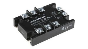53TP Series Solid State Relay, 50 A rms Load, Panel Mount, 530 V rms Load, 280 V rms Control