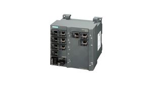 Industrial Ethernet Switch, RJ45 Ports 10, 1Gbps, Managed