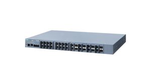 Industrial Ethernet Switch, RJ45 Ports 24, Fibre Ports 8SFP, 1Gbps, Managed