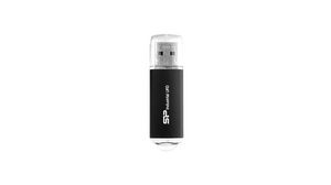Clé USB industrielle, UFD310, 8GB, USB 2.0, Noir / Argent