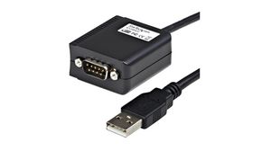 USB seriell adapter, RS-422 / RS-485, 1 DB9, hane