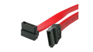 Kabel SATA (kąt prosty) 914mm Czerwony