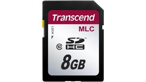 Carte mémoire, SD, 8GB, 20MB/s, 18MB/s, Noir