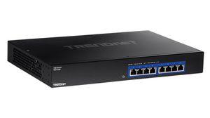 Ethernet Switch, RJ45 Ports 8, 10Gbps, Unmanaged