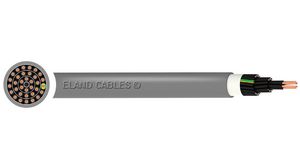 Multicore Cable, YY Unshielded, LSZH, 3x 0.75mm², 50m, Grey