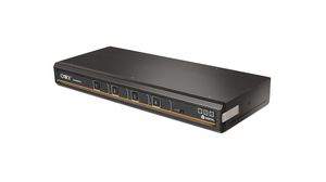 4-Port KVM Switch, DisplayPort / HDMI Combo Socket / USB-C, USB-A / USB-B