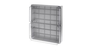 Junction Box with Clear Lid, 380x460x120mm, Polycarbonate / Thermo-Resistant ABS