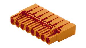 Pluggable Terminal Block, Straight, 5.08mm Pitch, 6 Poles