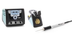 WX 2010 Micro MS Soldering Station Set for Standard Applications, 255W, 550°C, 230V