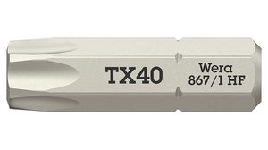 Końcówka wkrętakowa, Torx, T40, 25mm