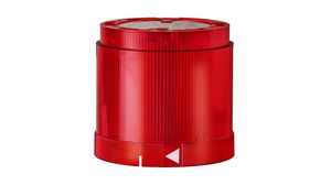 Moduł świetlny LED Obrotowe Czerwony 40mA 24V KombiSIGN 70 Montaż na podstawie IP54