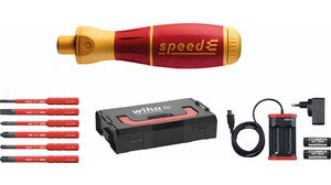 SpeedE VDE Electric Screwdriver Set 1, SoftFinish, 10pcs