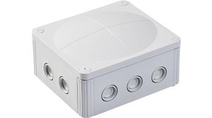 Junction Box, 10mm², 140x160x81mm, Cable Entries 14, Polypropylene